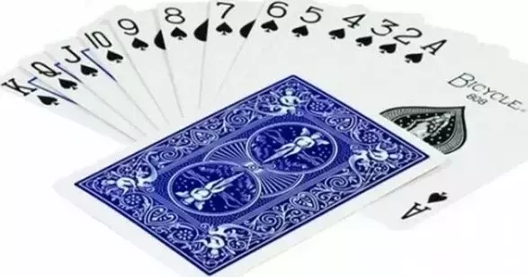 Игральные карты Bicycle Standard 54 карты, синие