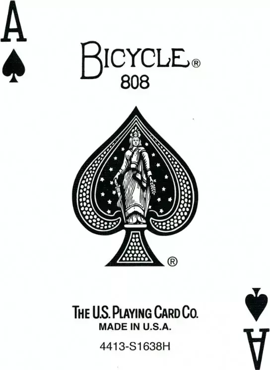 Игральные карты Bicycle Standard 54 карты, синие