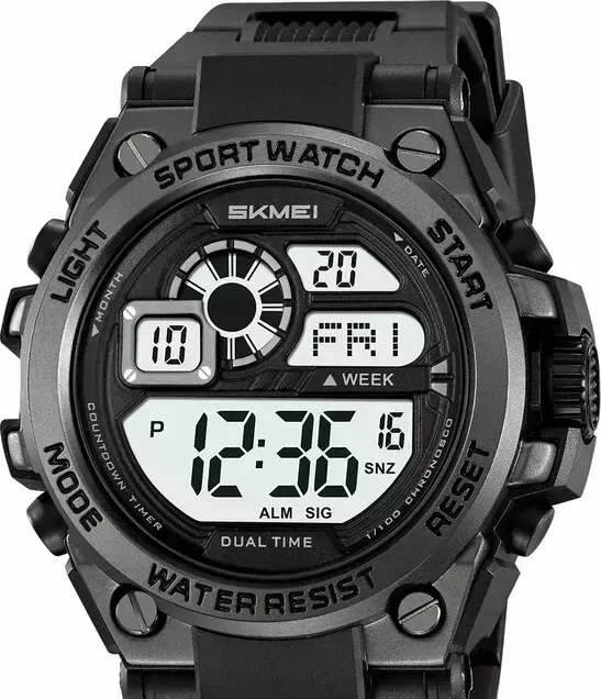 Наручные часы skmei 2318bkwt black/white