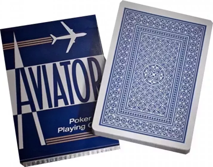 Карты "Aviator Standard Index blue"
