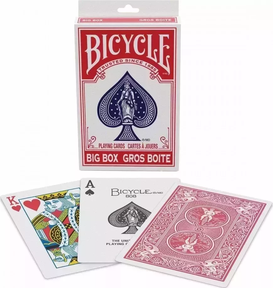 Карты "Bicycle Big Box Red"